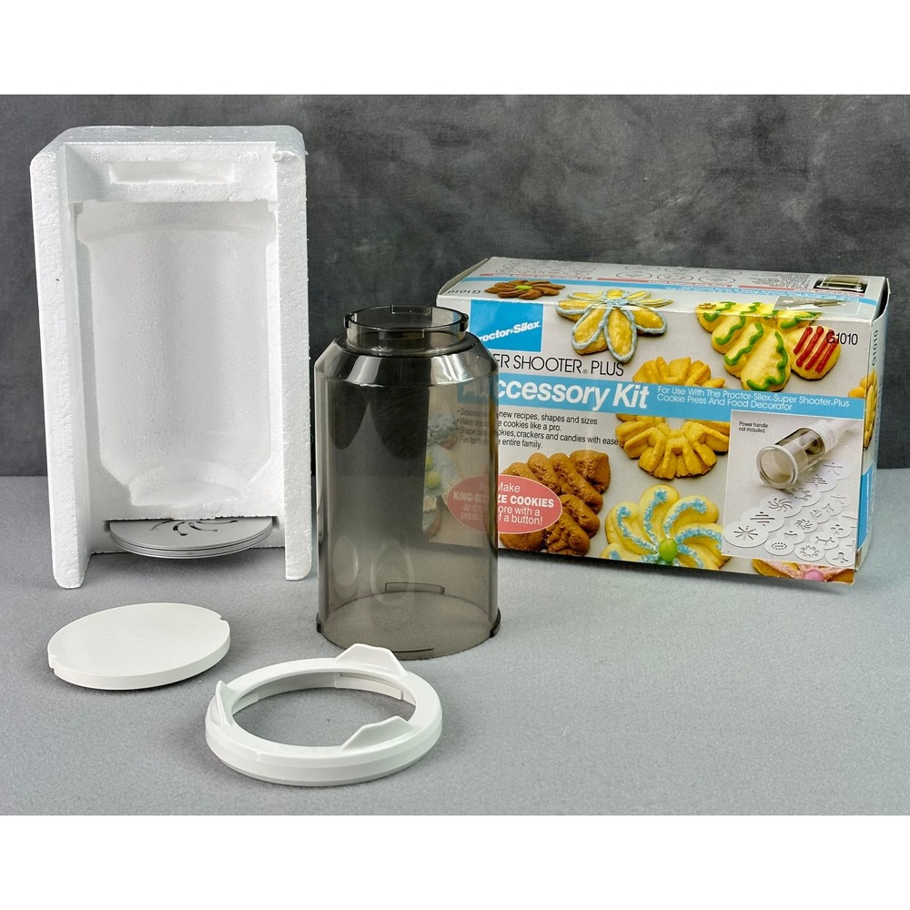 Proctor Silex Salad Shooter Plus Accessory Kit # G1010 ~No Small Dies~ - Picture 2 of 4